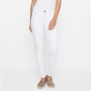 Johnny Was The Skinny Jean Mid Rise White Jeans, Women’s Size 26
